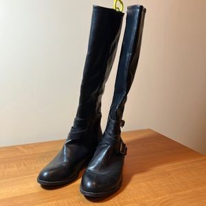 Faux leather boots size 11